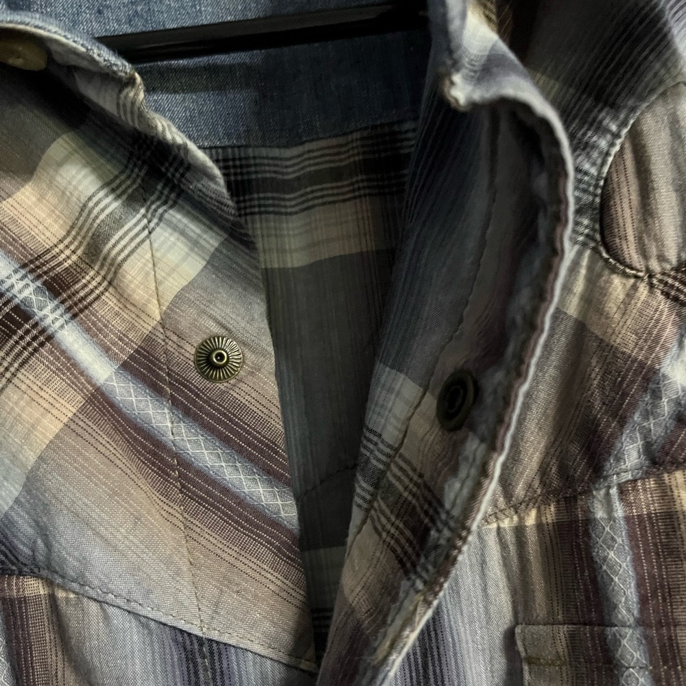 Wrangler Retro Plaid Shirt men’s Large Tall - Picture 3 of 8